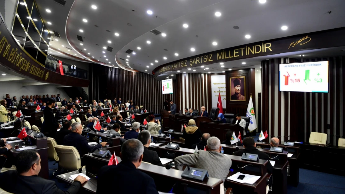 Malatya Büyükşehir Belediyesi Kasım Ayı Meclis Toplantılarının V. Birleşimi yapıldı