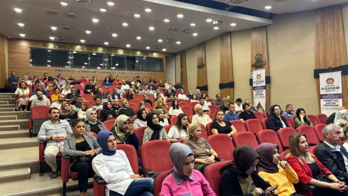 Malatya Büyükşehpir Belediyesi Hizmet İçi Eğitim Seminerleri Sona Erdi