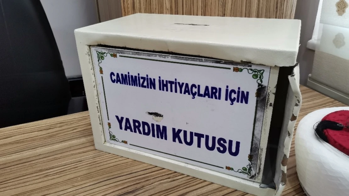 Malatya'da camideki yardım kutusundan para çaldığı iddia edilen kişi yakalandı