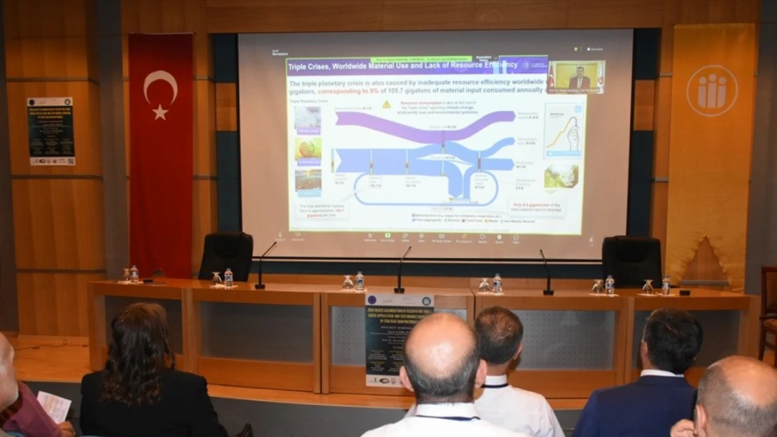 Malatya'da Feldspatik Cevherlerin Sıfır Atıklı Değerlendirilmesi çalıştayı düzenlendi