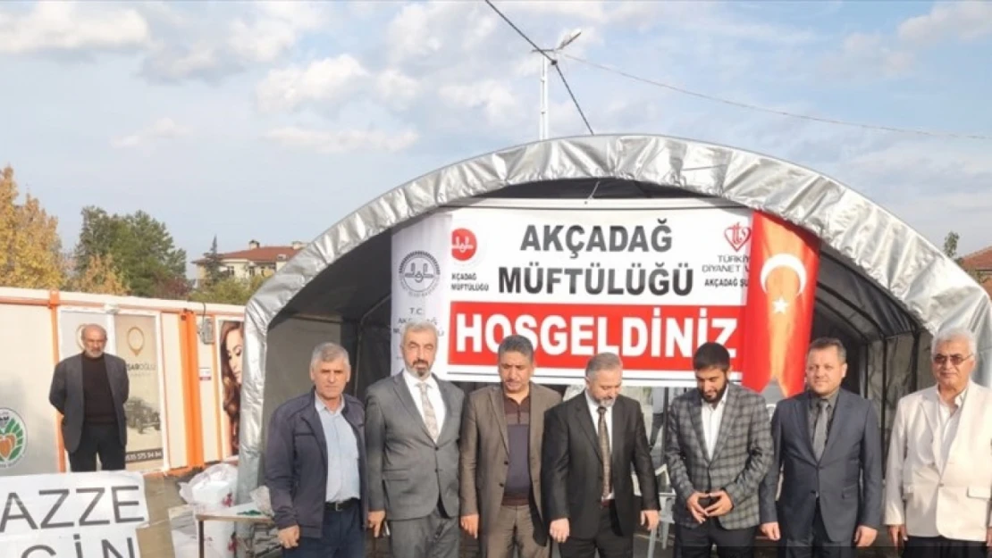 Malatya'da 'Gazze İçin Hayır Çarşısı' açıldı