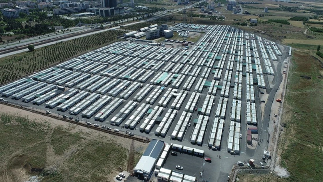 Malatya'da konteynerlerde yaşayan depremzede sayısı 106 bin 645'e ulaştı