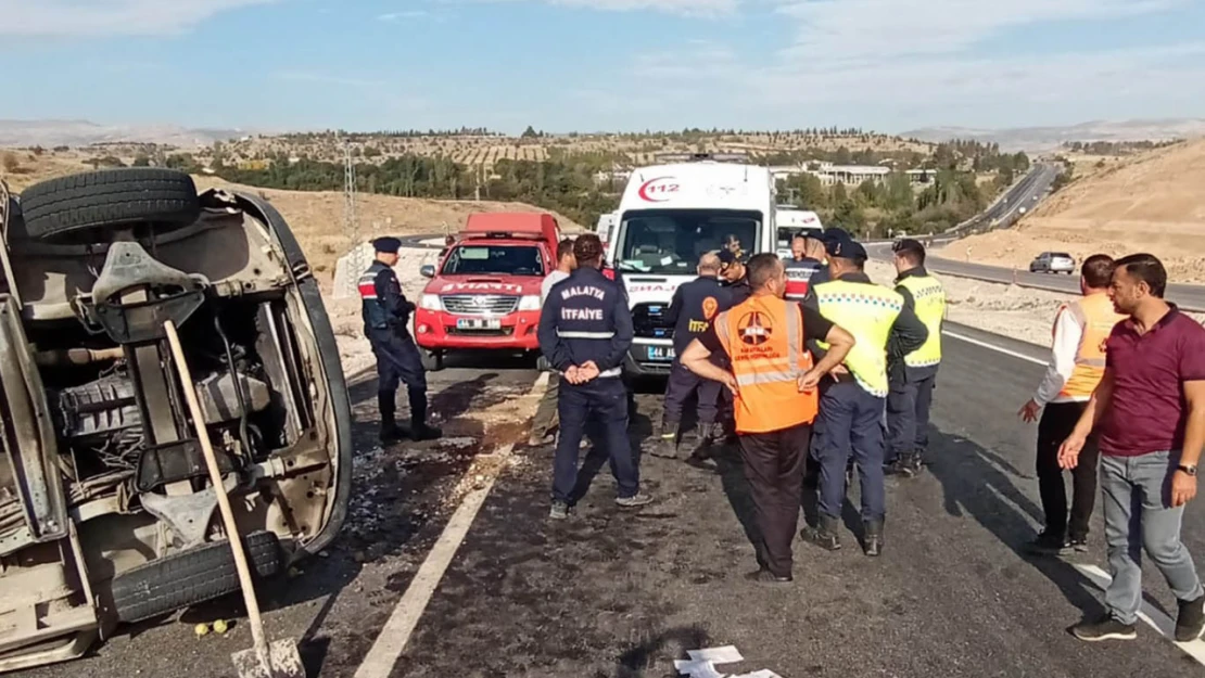 Malatya'da trafik kazalarında 2 kişi öldü 66 kişi yaralandı