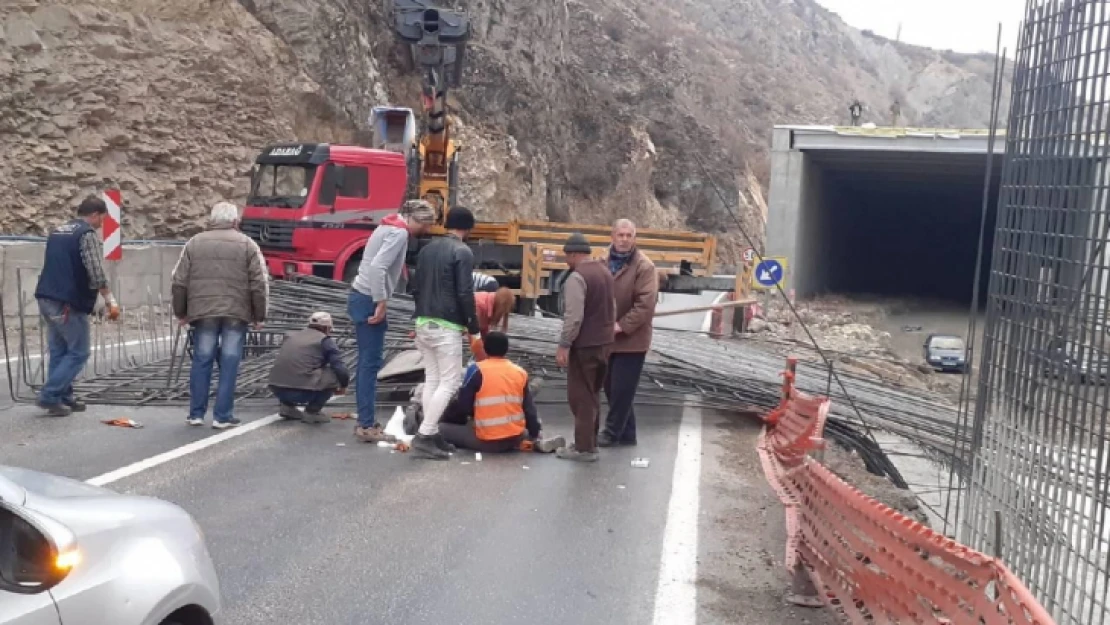 Malatya'da tünel inşaatındaki iş kazasında 3 işçi yaralandı