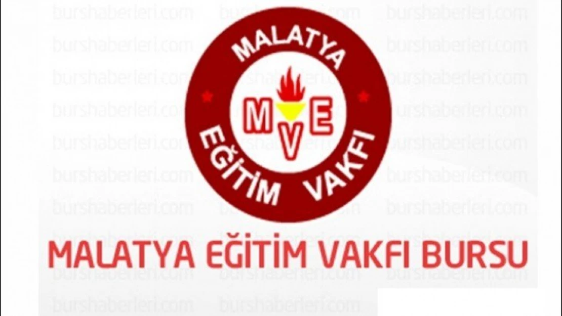 Malatya Eğitim Vakfı Burs vermeye devam ediyor