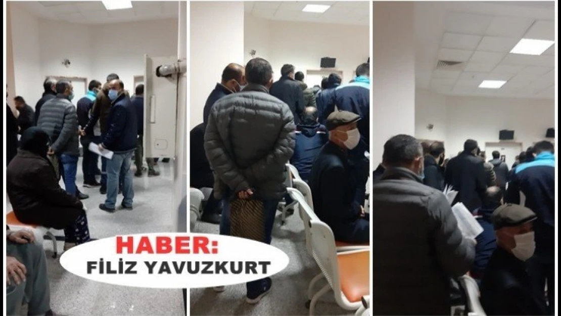 Malatya Eğitim ve Araştırma Hastanesi'nde vatandaşın rapor çilesi