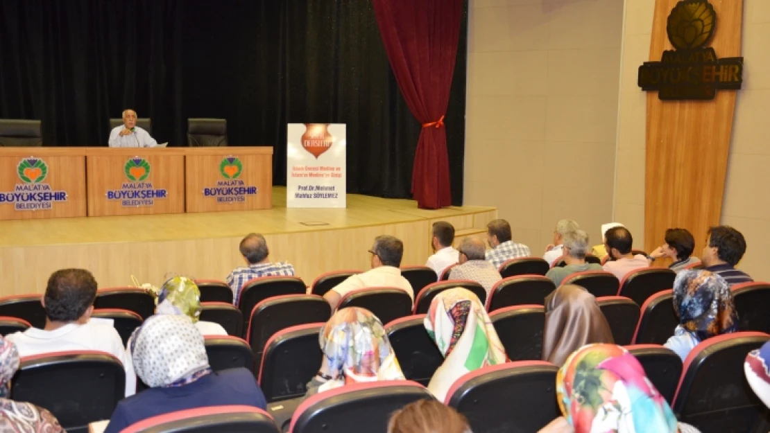 Büyükşehir Medine Dönemi Siyer Dersleri Başladı