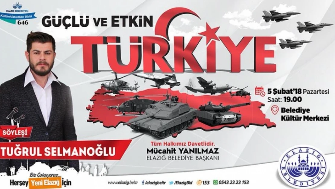 Tuğrul Selmanoğlu Elazığlılarla Buluşuyor