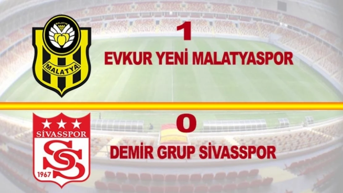 3 puan Yeni Malatyaspor'un