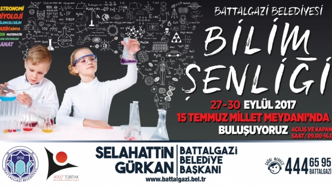 Bilim Şenliği 27 Eylül'de Başlıyor