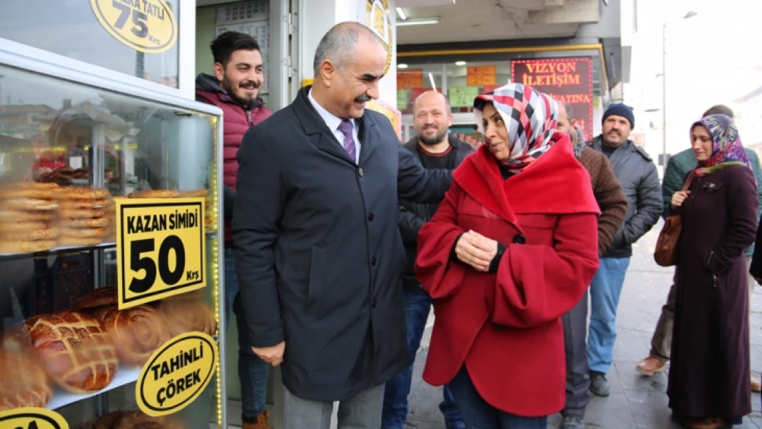 Başkan Aydın'dan Esnaf Ziyareti