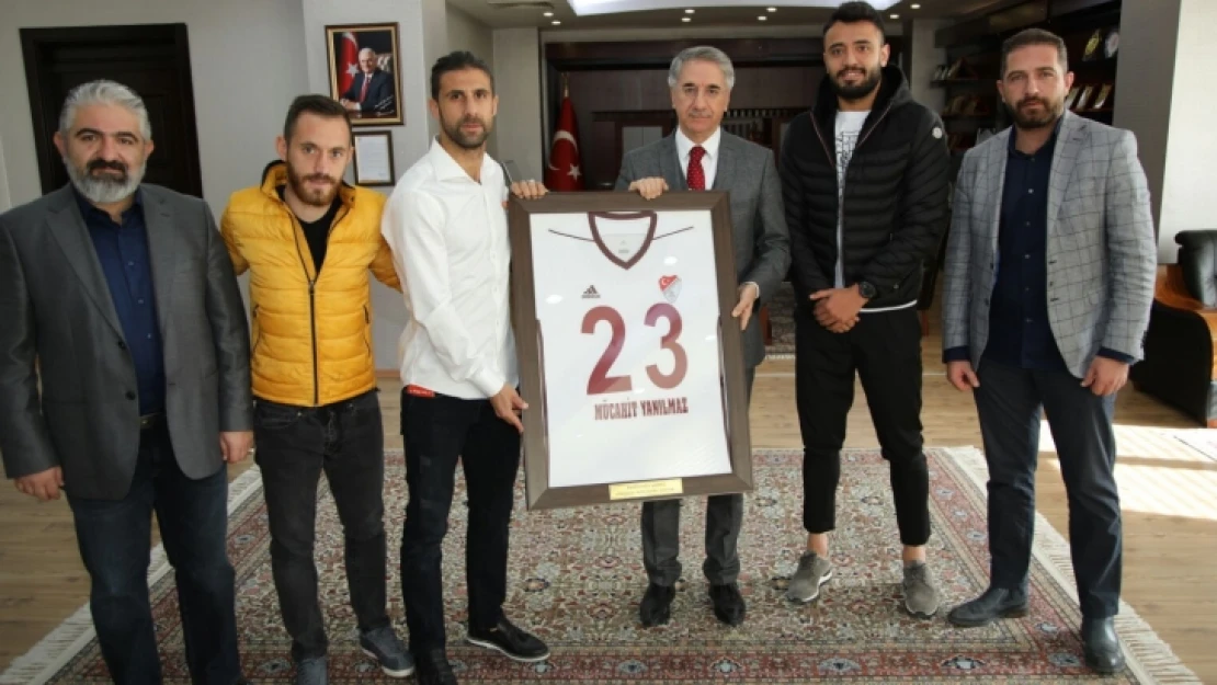 Elazığspor'dan Başkan Yanılmaz'a Ziyaret