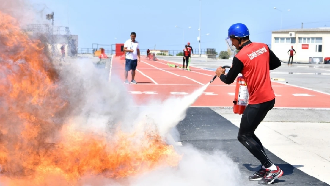 Dünya itfaiyecileri İzmir'de yarışacak