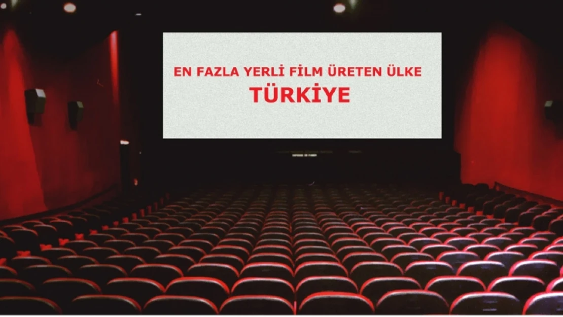 Türkiye Yerli Film Üretiminde 1 Numara