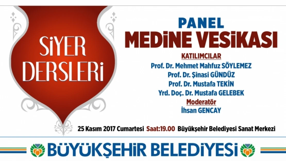 'Medine Vesikası' Paneli