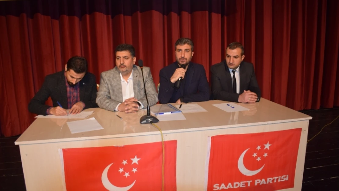 Saadet Partis Malatya Yeşilyurt 6. Olağan Kongresi Yapıldı