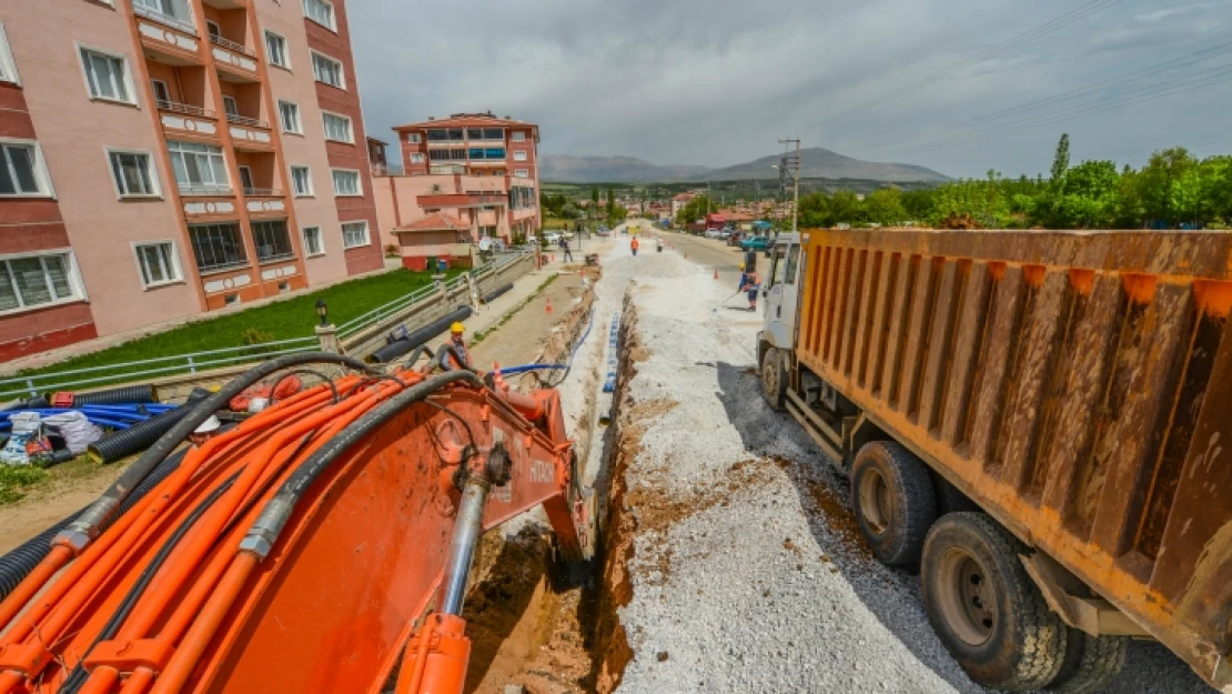 Doğanşehir Merkezin Altyapısı Tamamlandı