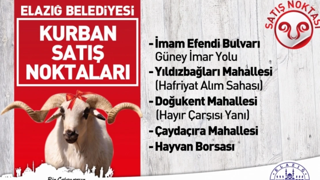 Kurban Satış Ve Kesim Noktaları Bayrama Hazır