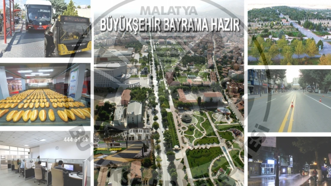 Büyükşehir Belediyesi'nden Bayram Tedbirleri