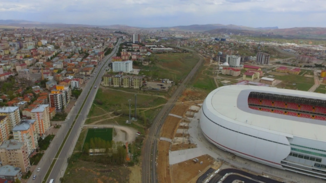 Stadyum Bölgesine Üst Geçit...