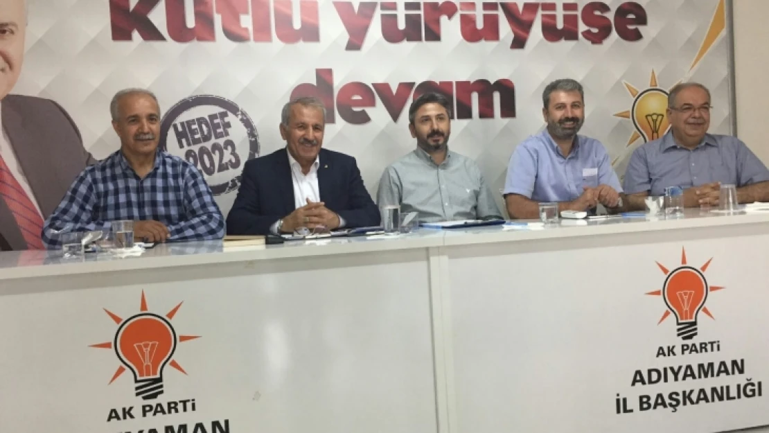 AK Parti'nin Adıyaman Koordinasyon Sorumlusu Şahin Oldu