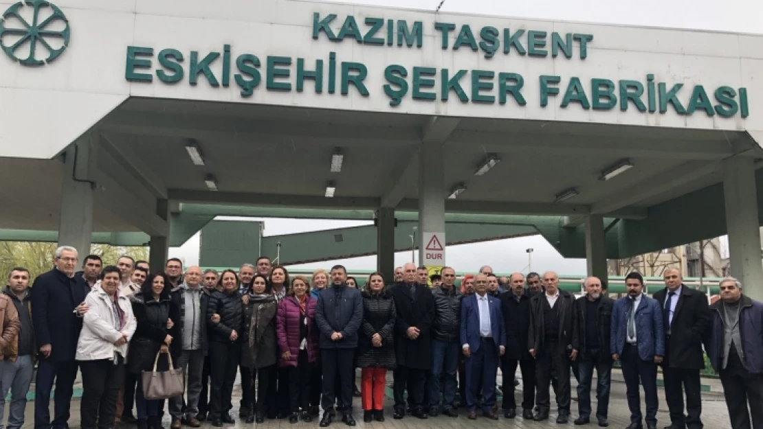 Ağbaba, Eskişehir Şeker Fabrikası'nda