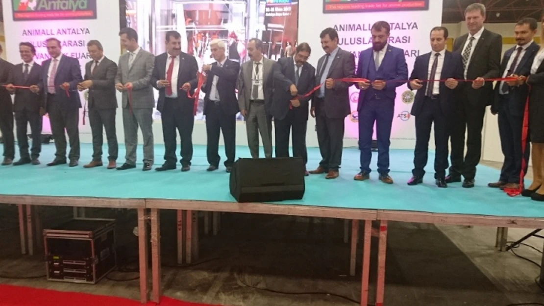 Başkan Akın,Animall hayvancılık fuarına Katıldı