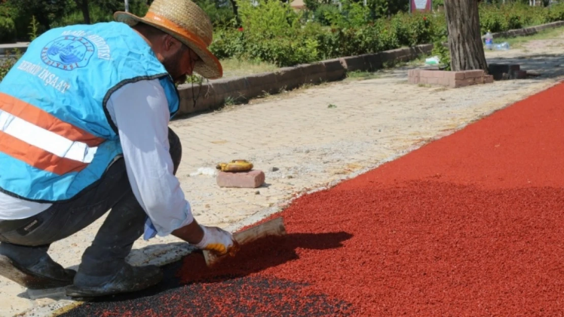 Elazığ Belediyesi'nden 41 Ayda 11 Bin M2 Yürüyüş Yolu