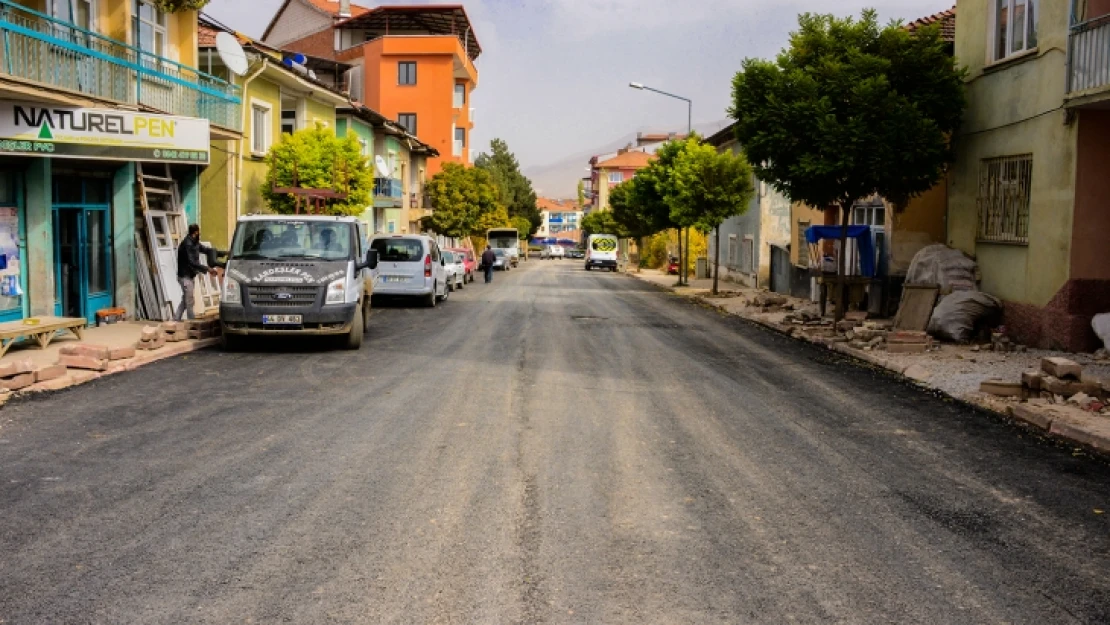 Doğanşehir'de Asfalt Çalışması