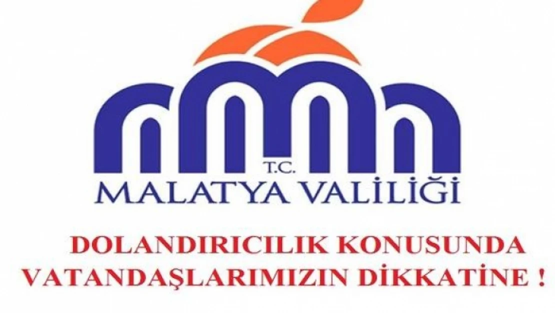 Dolandırıcılık Konusunda Vatandaşlarımızın Dikkatine