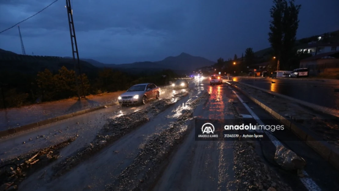 Malatya-Kayseri kara yolunda kontrollü sağlanan ulaşım normale döndü