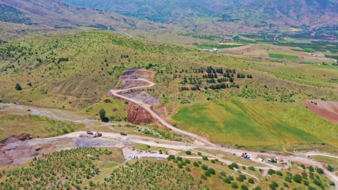 Malatya Merkez Yenice Barajında Çalışmalar Devam Ediyor