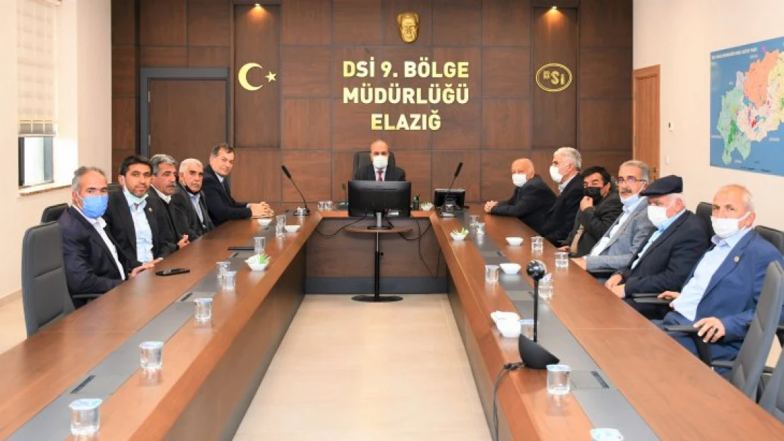 Malatya Muhtarları DSİ 9,Bölge Müdürlüğüne ziyaret gerçekleştirdiler