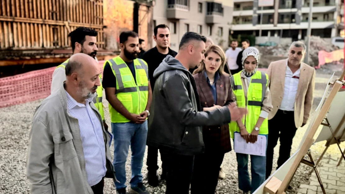 Malatya'nın yeni çarşısında örnek daireler hazırlanıyor