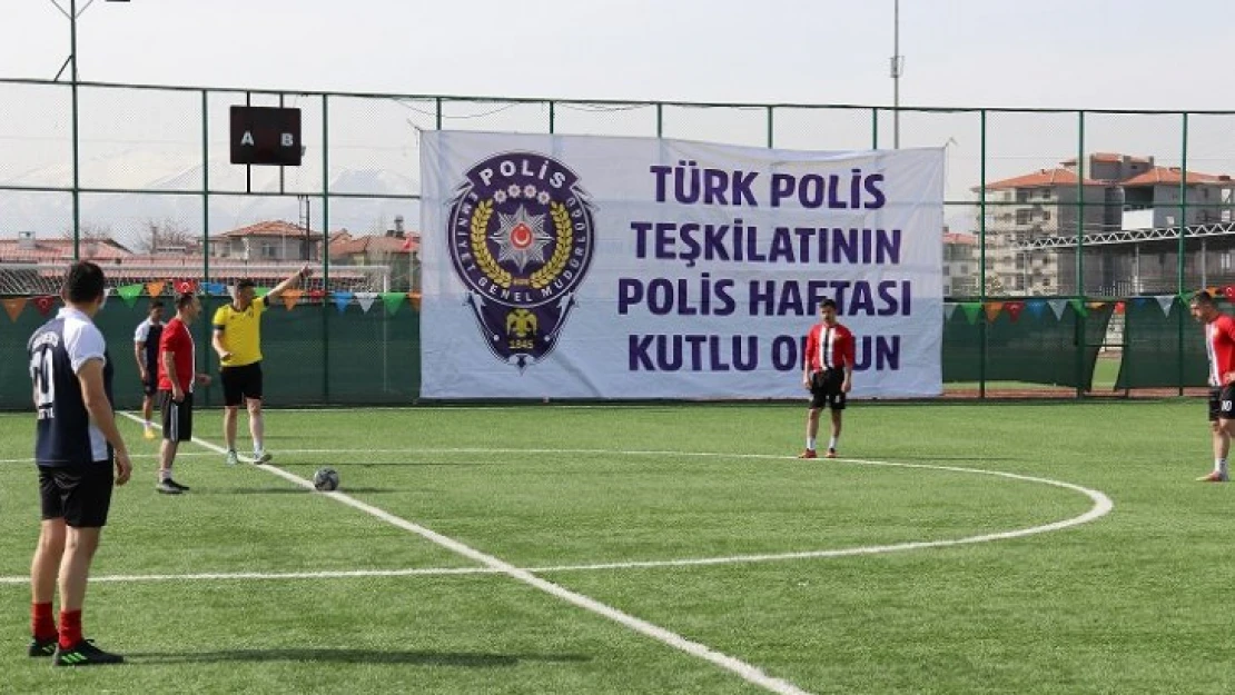 Malatya POMEM'in katılımıyla Futbol Turnuvası düzenlendi.