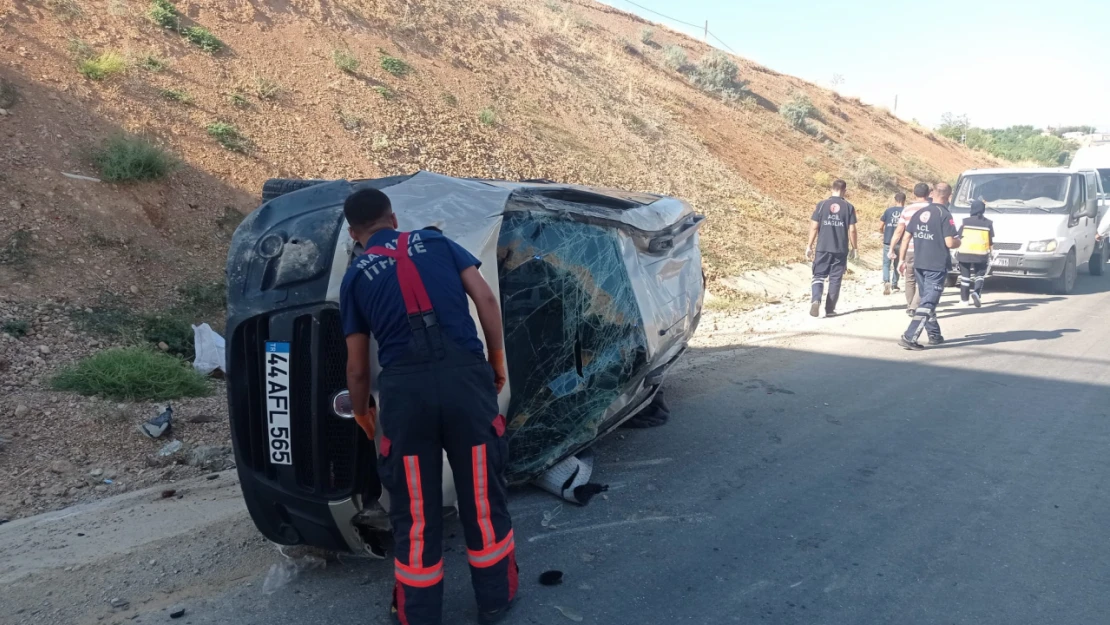 Malatya Sivas Karayolunda Trafik Kazası