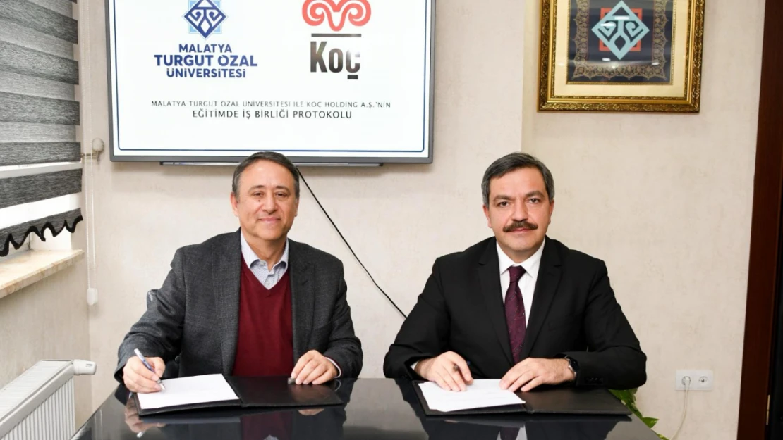 Malatya Turgut Özal Üniversitesi ve Koç Holding A.Ş. Arasında İş Birliği