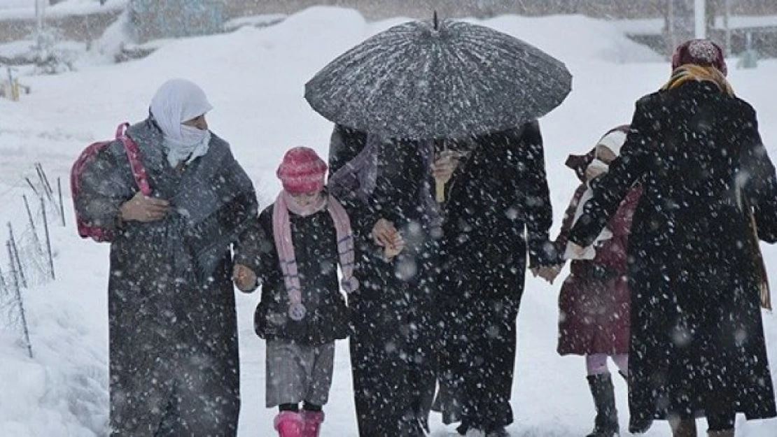 Malatya Valiliğinden Kar Tatili