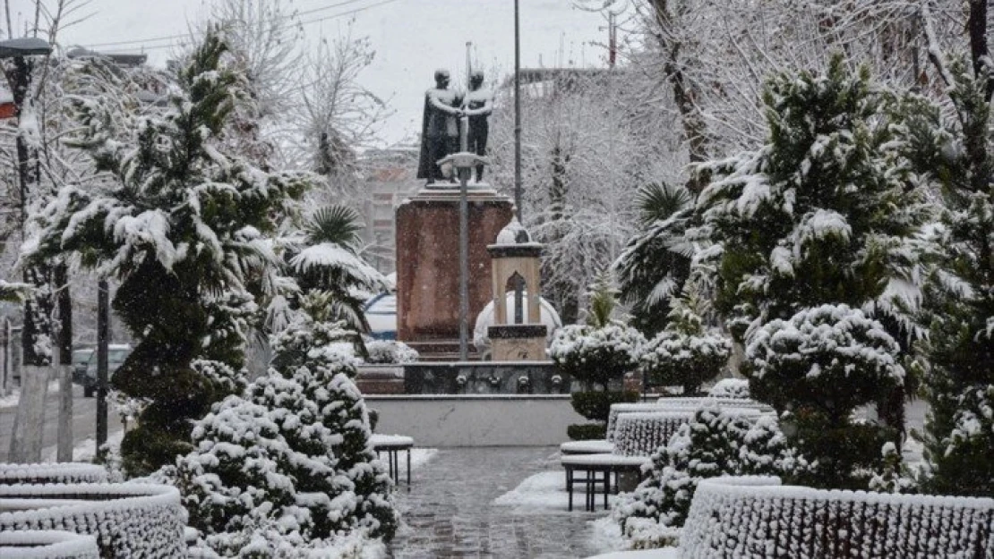 Malatya'da Yoğun Kar yağışı bu akşam sona erecek