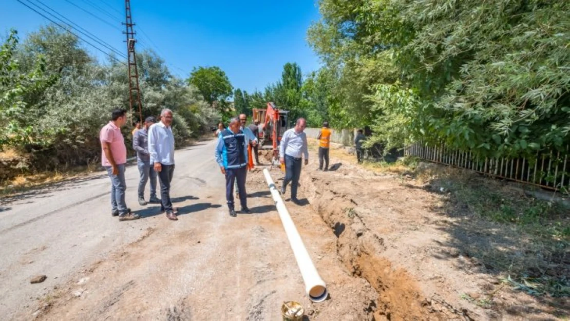 Maski altyapı çalışmalarına yoğun bir şekilde devam ediyor