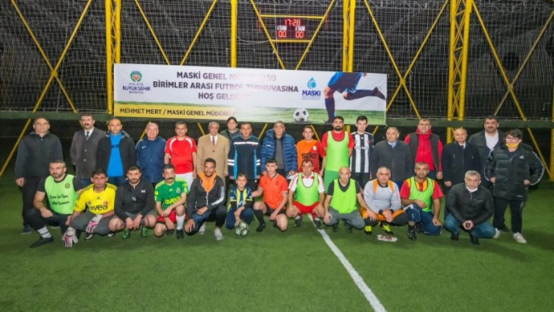 Maski, Birimler Arası Futbol Turnuvası Başladı