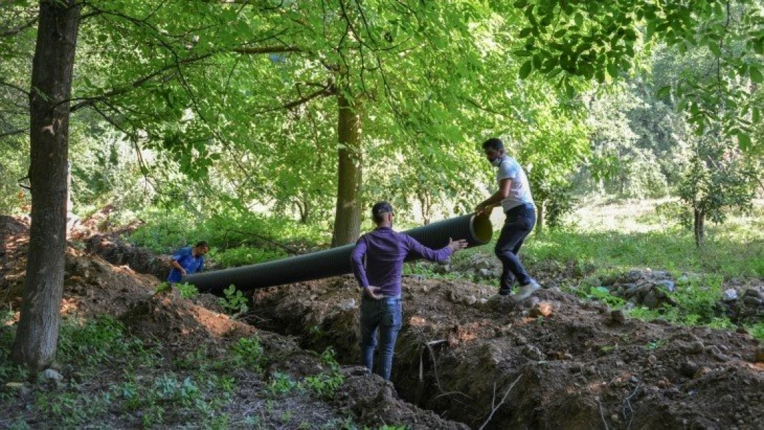 Maski'nin Alt Yapı Yatırımları Sürüyor