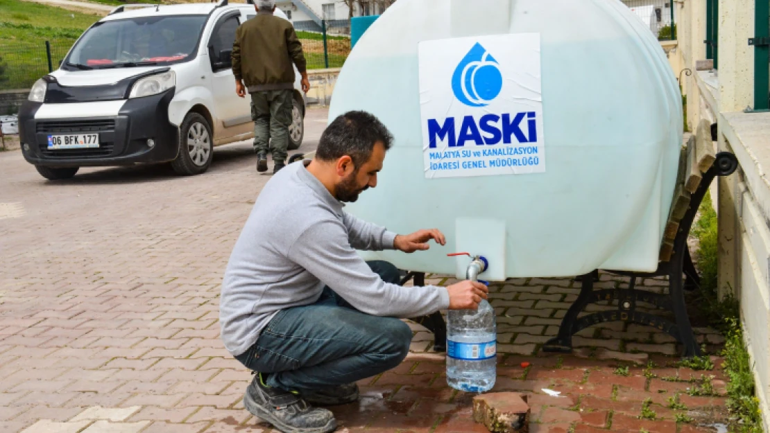 Maski,su tanklarının kaldırılacağını bildirdi