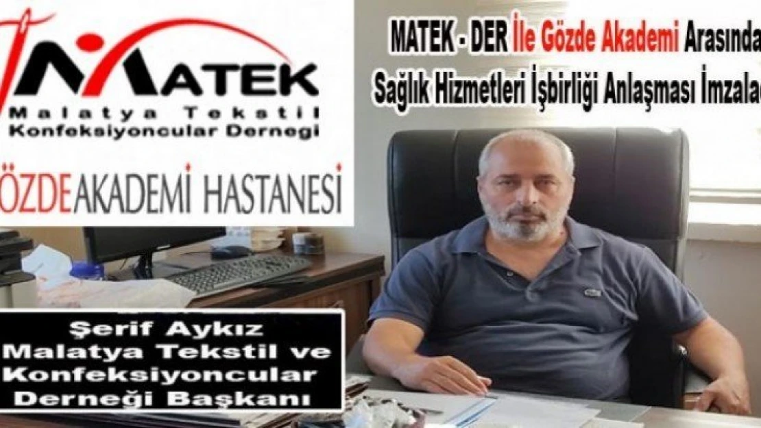 MATEK-DER İle Gözde Akademi Hastanesi İşbirliği Yaptı