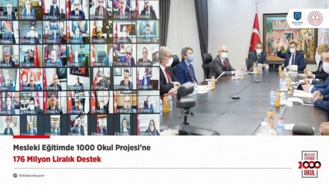 Mesleki Eğitimde 1.000 Okul Projesi