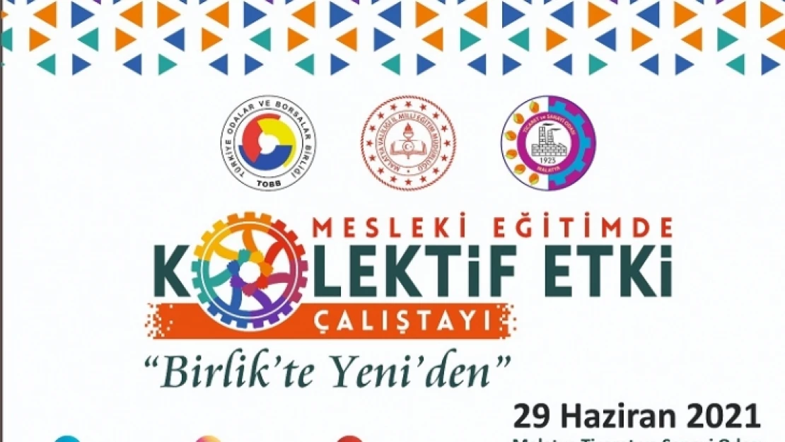 Mesleki Eğitimde Kolektif Etki Çalıştayı düzenlenecek