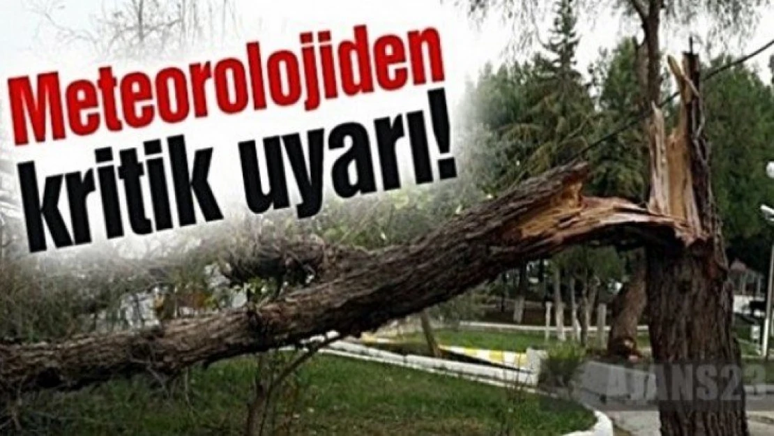 Meteoroloji Uyardı: Kuvvetli Rüzgar ve fırtına