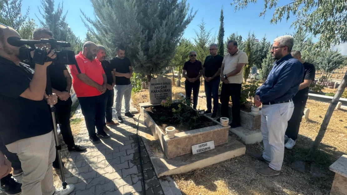 MGC Başkanı Haydar Karaduman Mezarı Başında Anıldı