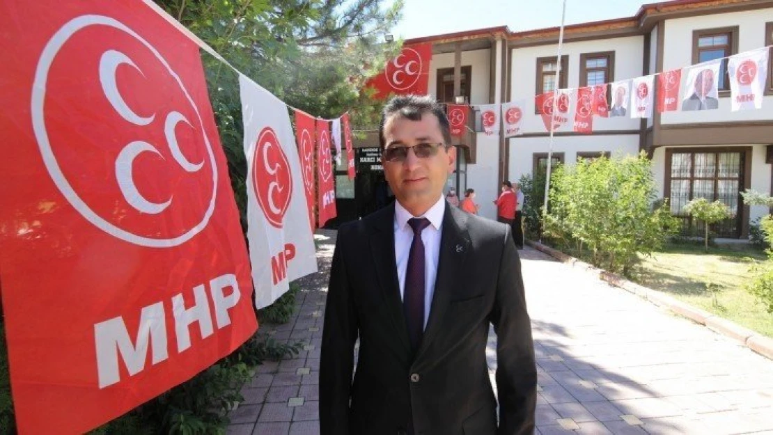 MHP Darende'yi Altun'a Emanet Etti