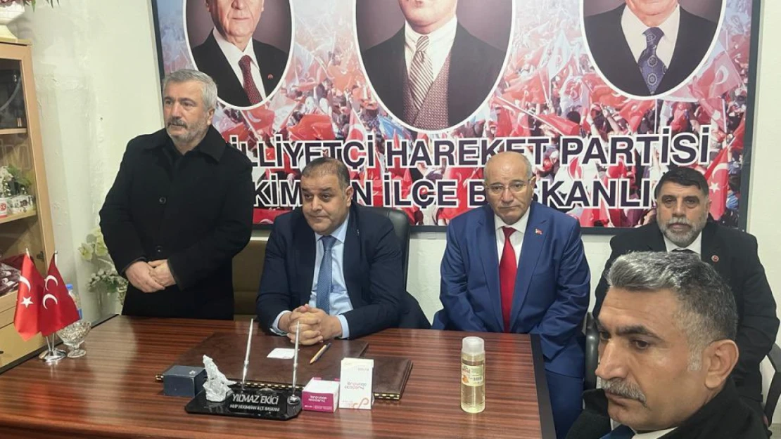 MHP Hekimhan'da işi sıkı Tutuyor